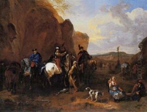 Cossacks On Horseback Asking A Kermit For Directions by Dirk Maes