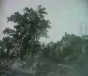 A Cavalier Fleeing Bandits