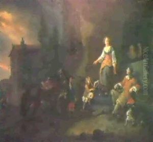 La Halte Du Cavalier by Dirk Maes