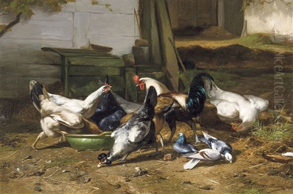 The Poultry Yard (1878) - view 1
