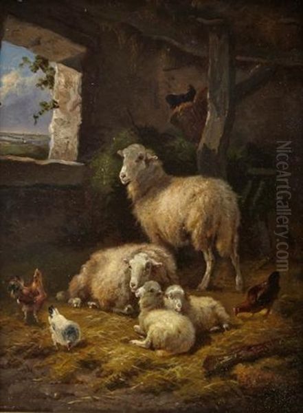 Animals In A Stable - view 1