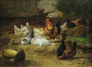 King Of The Roost by Eugene Remy Maes