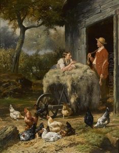 A Barnyard Chat A Barnyard Chat