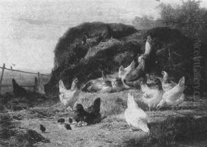 Chickens On A Haystack Chickens On A Haystack