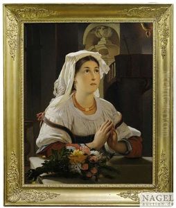 A Roman Woman In Prayer