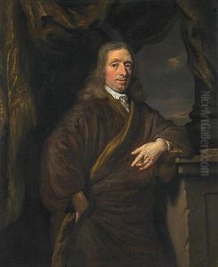 Portrait Eines Herren Im Hausmantel