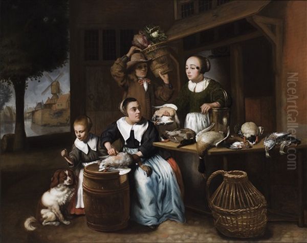 The Poultry Vendor - view 1