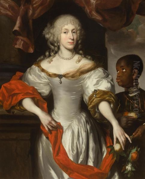 Portrait Of A Lady With A Moor - view 1