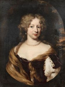 Portrat Einer Dame by Nicolaes Maes