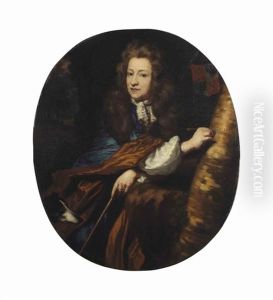 Portrait Of Christiaan Van De Blocquery (1647-1713) by Nicolaes Maes