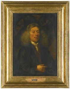 Portrait Of A Gentleman, Bust Length, Wearing A Brown Robe Portrait Of A Gentleman, Bust Length, Wearing A Brown Robe
