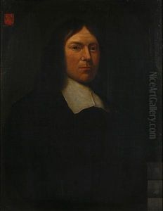 A Portrait Of A Gentleman, Half-length by Nicolaes Maes