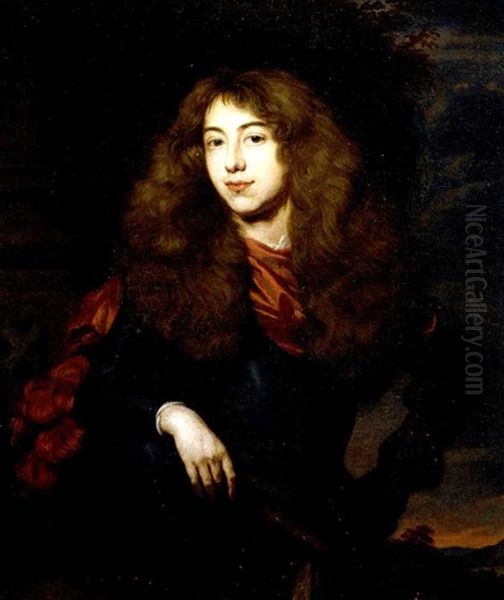 Portrait Of Joseph Hoeufft Wearing Armour - view 1