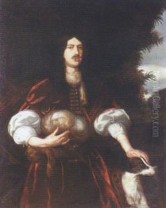 Portrait D'un Gentilhomme Au Turban by Nicolaes Maes