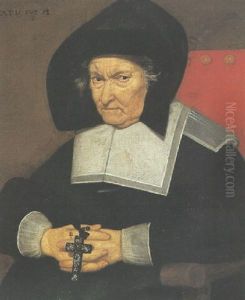 Portrait De Femme Assise Dans Un Fauteuil by Nicolaes Maes