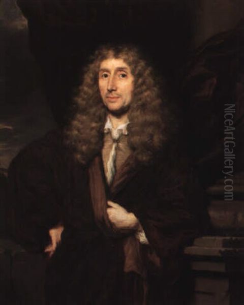 Portrait Of A Gentelman (benjamin Poulle?) - view 1