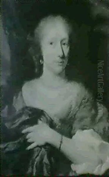 Portrait De Jeune Femme Au Collier De Perles - view 1