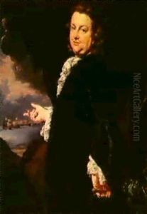 Portrait Of A Merchant by Nicolaes Maes