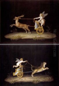 Amor Crudele (+ 2 Others; Set Of 3) by Michelangelo Maestri