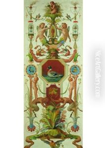 Decor De Grotesques, De Griffons Et De Mascarons