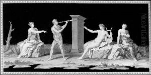 Apollo And Marsyas by Michelangelo Maestri