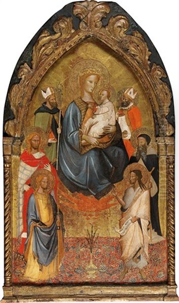 Madonna And Child With A Bishop Saint - view 1