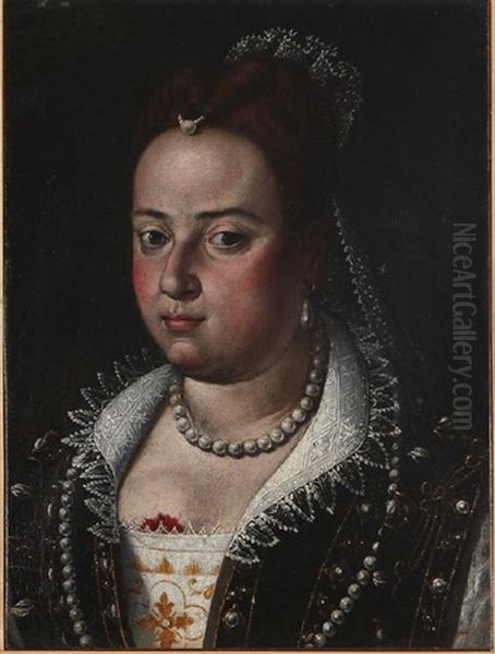 Ritratto Di Donna Con Le Perle - view 1