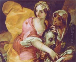 Judith Mit Dem Haupt Des Holofernes by Pietro Antonio Magatti