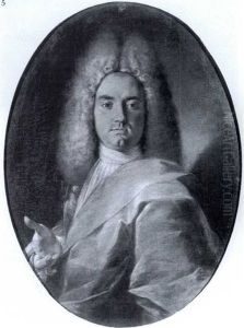 Ritratti Di Don Carlo Francesco Martignoni & Di Chiara Martignoni Nata Cigalini by Pietro Antonio Magatti