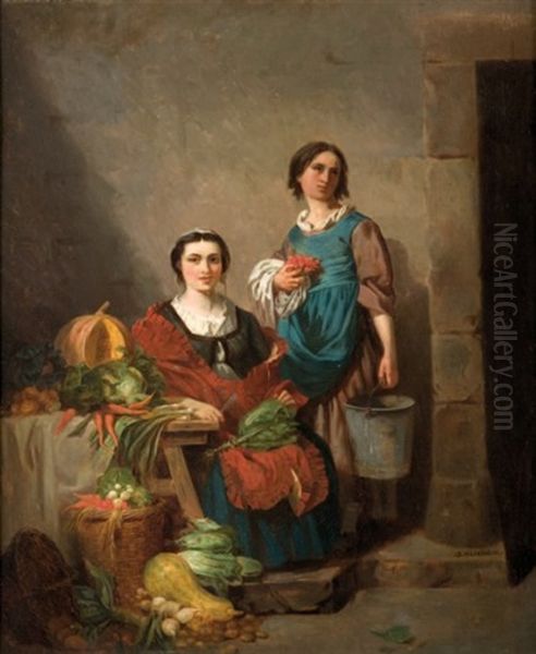 Les Marchandes De Legumes - view 1