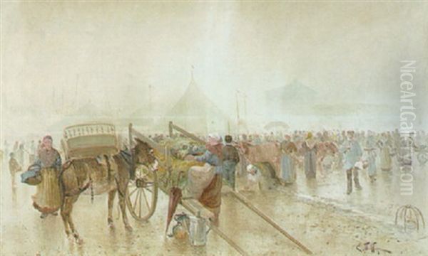 Marche En Saintonge, Effet De Brouillard - view 1