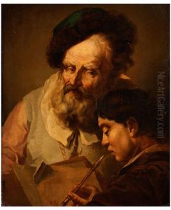 Die Zeichenstunde by Domenico Maggiotto