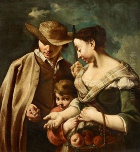 Jager Und Magd by Domenico Maggiotto