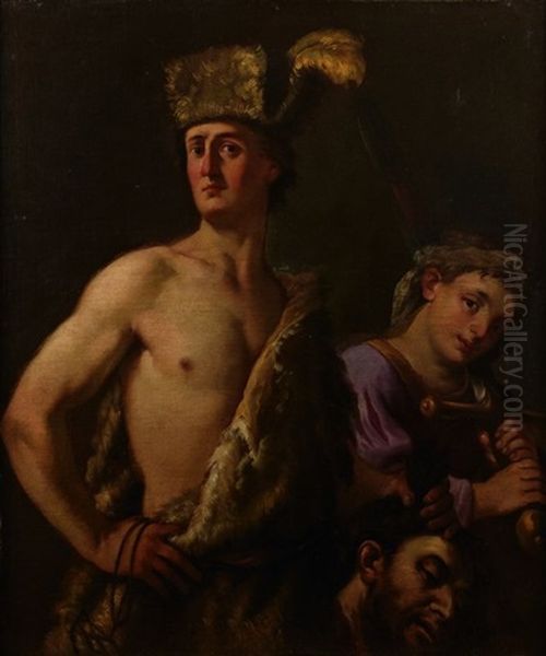 David Avec La Tete De Goliath - view 1