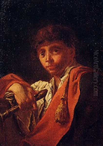 Giovane Con Un Piffero - view 1