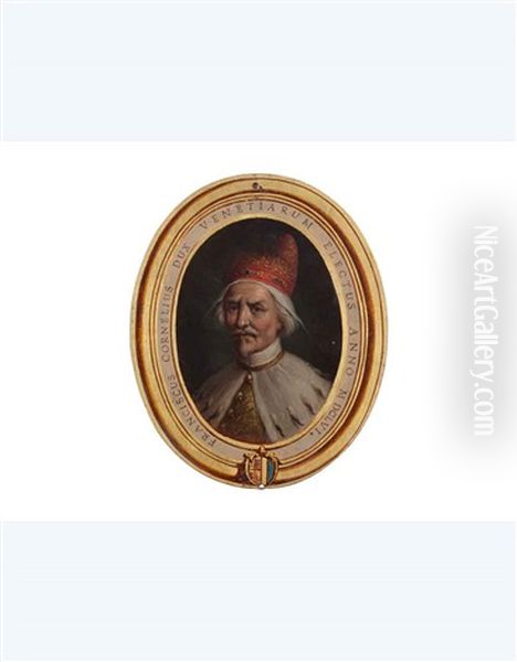 Franciscus Cornelius Dux Venetiarum, Electus Anno Mdclvi - view 1