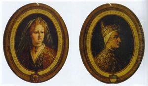 Portrait Of Maria Giustiniana Dona by Francesco Maggiotto
