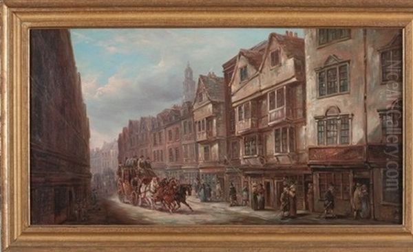 London Coach On Wyeh Street - view 1