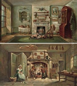 The Sportsman's Study (+ The Tavern; Pair)