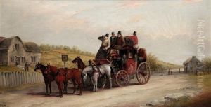 A Journey In Spring (+ The Return In Winter; Pair) by John Charles Maggs