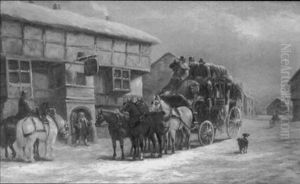 The George Inn - Guildford by John Charles Maggs