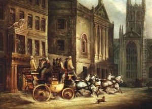 The Nimros Coach Entering Bath
