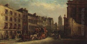 Arrival Of The Mail At Bath
