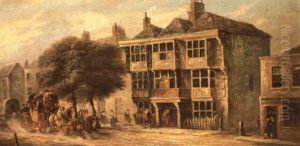 The Old 'queen's Head' (tempo Henry Vi) Lower Road, Islington by John Charles Maggs