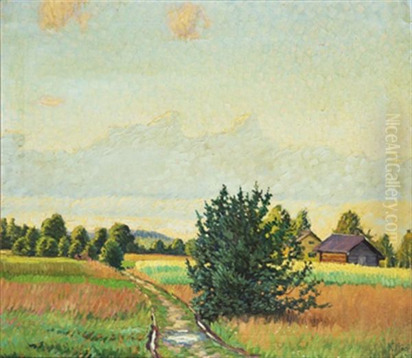 Landskap Med Byggnader - view 1