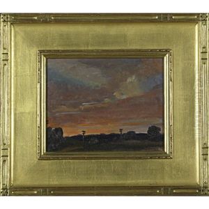 Sunset And Evening Star by Roscoe Clarence Magill
