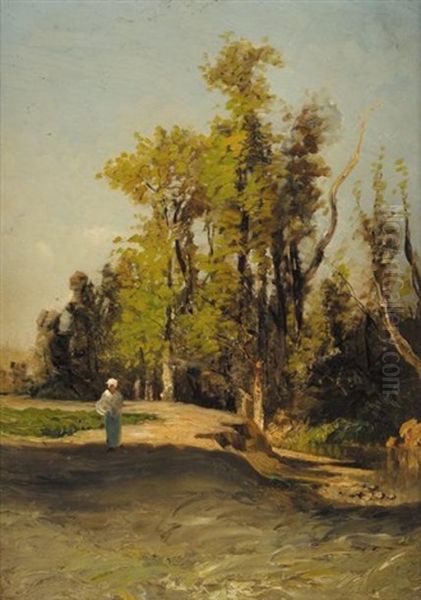 Sans Titre (etude Dans Le Ruisseau Du Bachas?) - view 1