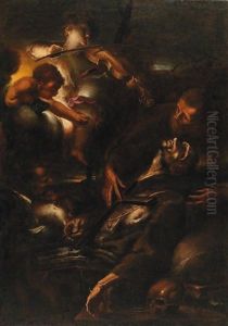 Saint Francis In Ecstasy