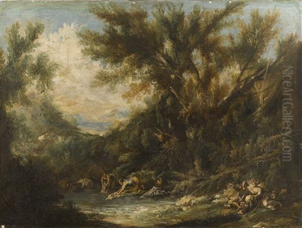 Die Wascherinnen - view 1