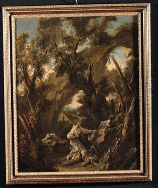 Paesaggio Con Santo - view 1
